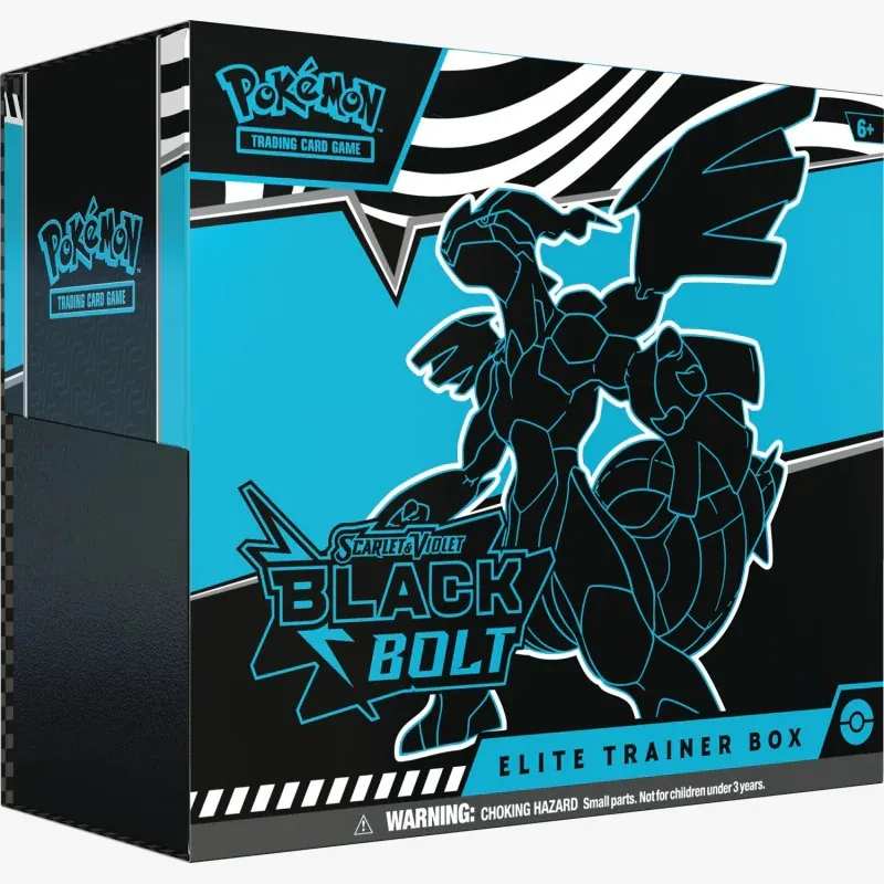 Black Bolt 1 Pokemon Scarlet & Violet SV10.5 Black Bolt Elite Trainer Box - Image 1