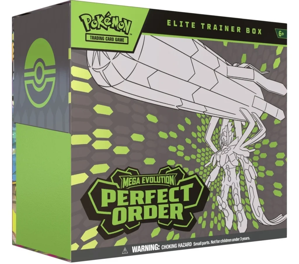 Perfect-Order-Elite-Trainer-Box_1024x1024 Pokemon TCG US ME03 Mega Evolution—Perfect Order Elite Trainer Box - Image 1