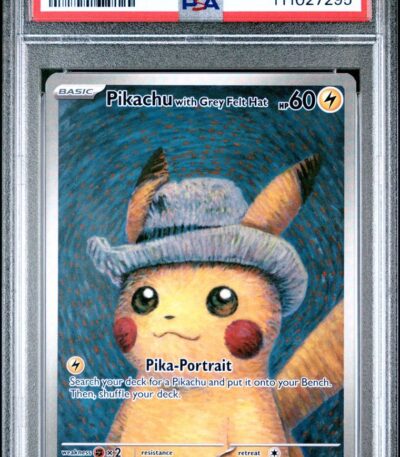 [PSA 10] 2023 Pokemon Van Gogh Pikachu with Grey Felt Hat (SVP 085)